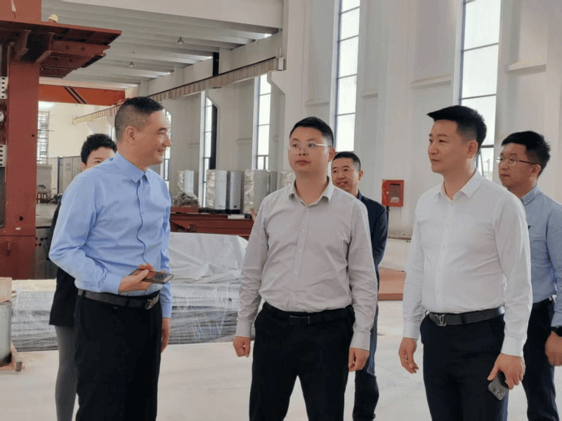 Mayor Fan Xueshuang Visits the Fuxin Wheel Project Site