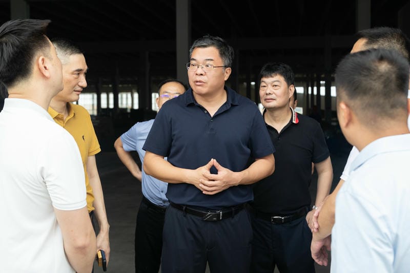 Fuqing Party Secretary Ye Renyou Reviews the Fuxin Wheel Project