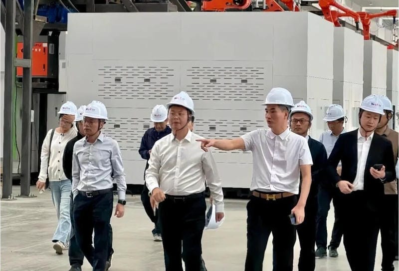 Fuqing Mayor Fan Xueshuang Visits the Fuxin Wheel Project